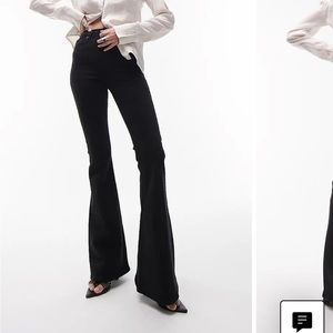 Topshop Jamie flare jeans